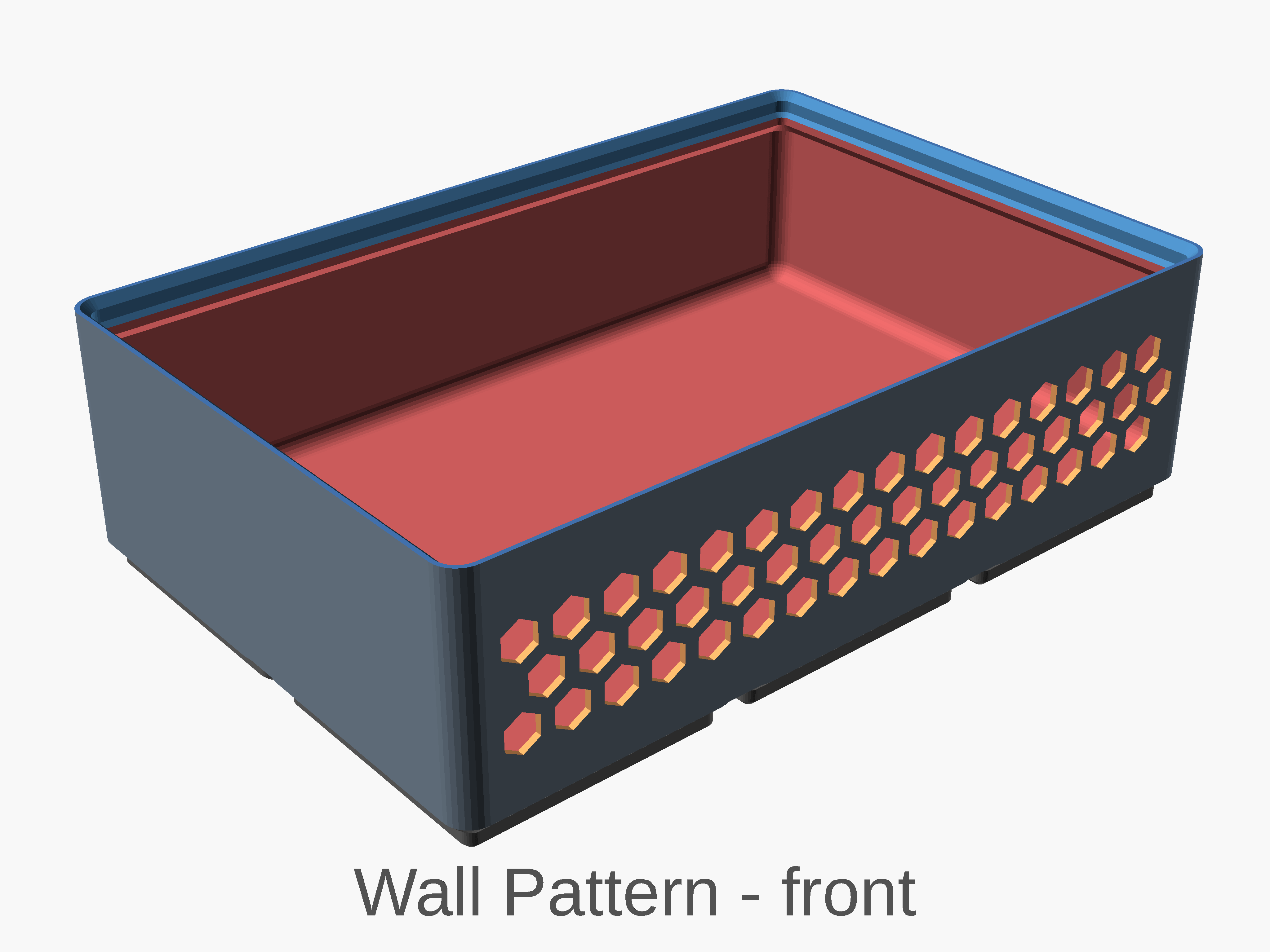 OpenSCAD Wall Pattern