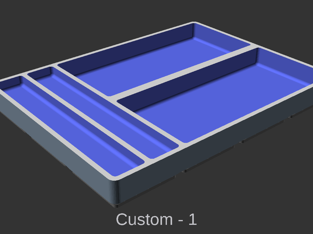 custom tray