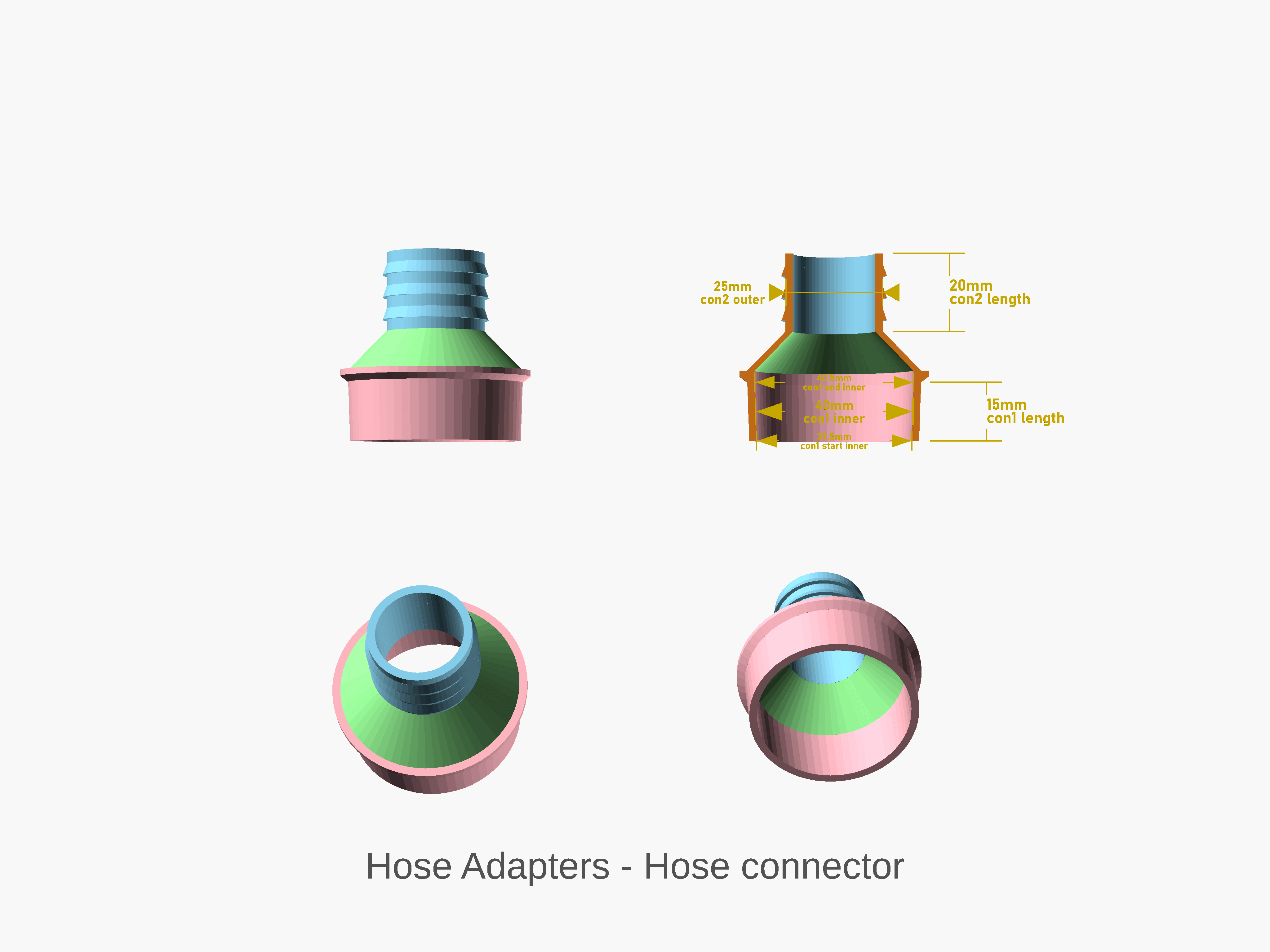 Hose Adapter connectors