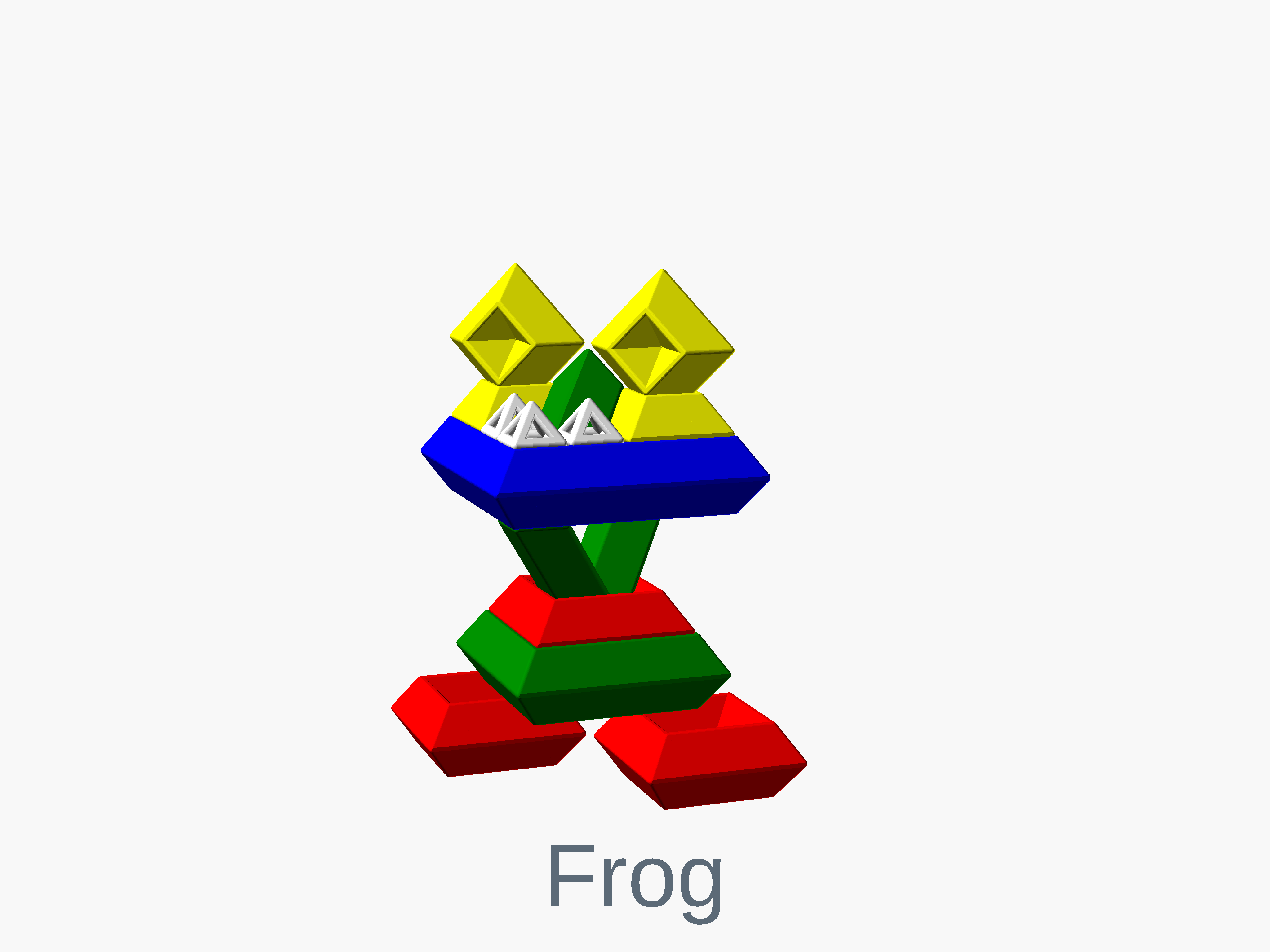 Octahedron frog